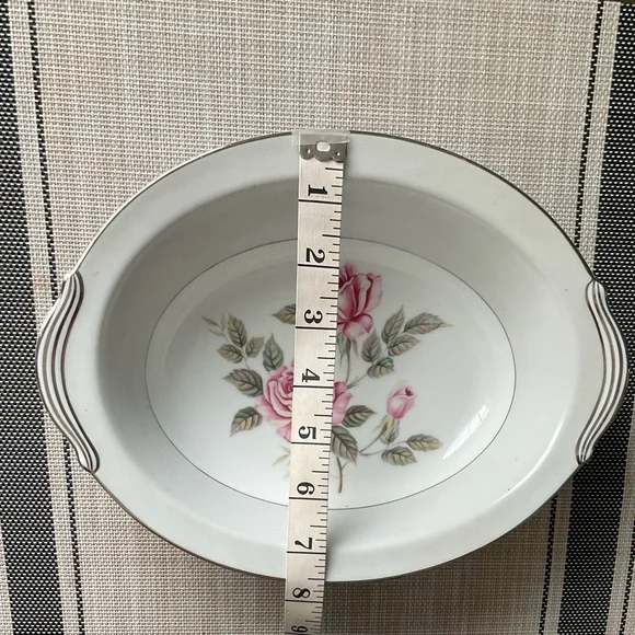 Vintage set of 3 Rosetta 5221 Pattern,serving prices.